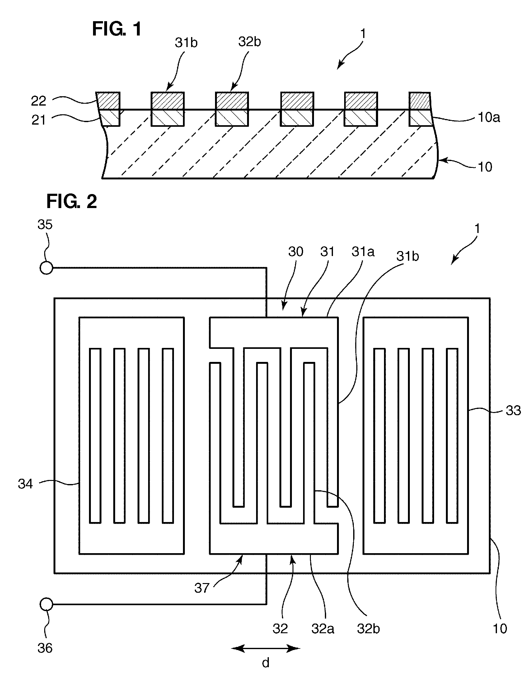 Surface acoustic wave device including electrode fingers partially disposed in grooves in a piezoelectric substrate