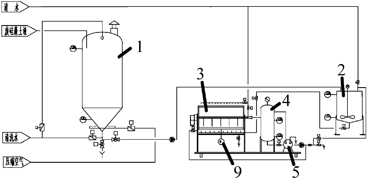 Vacuum drum filtering system