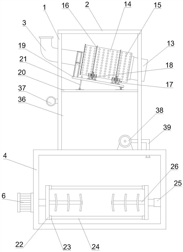 A sewage purification process for lake and river treatment