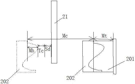 Displacement control method and device for grasping workpiece by manipulator of injection molding machine