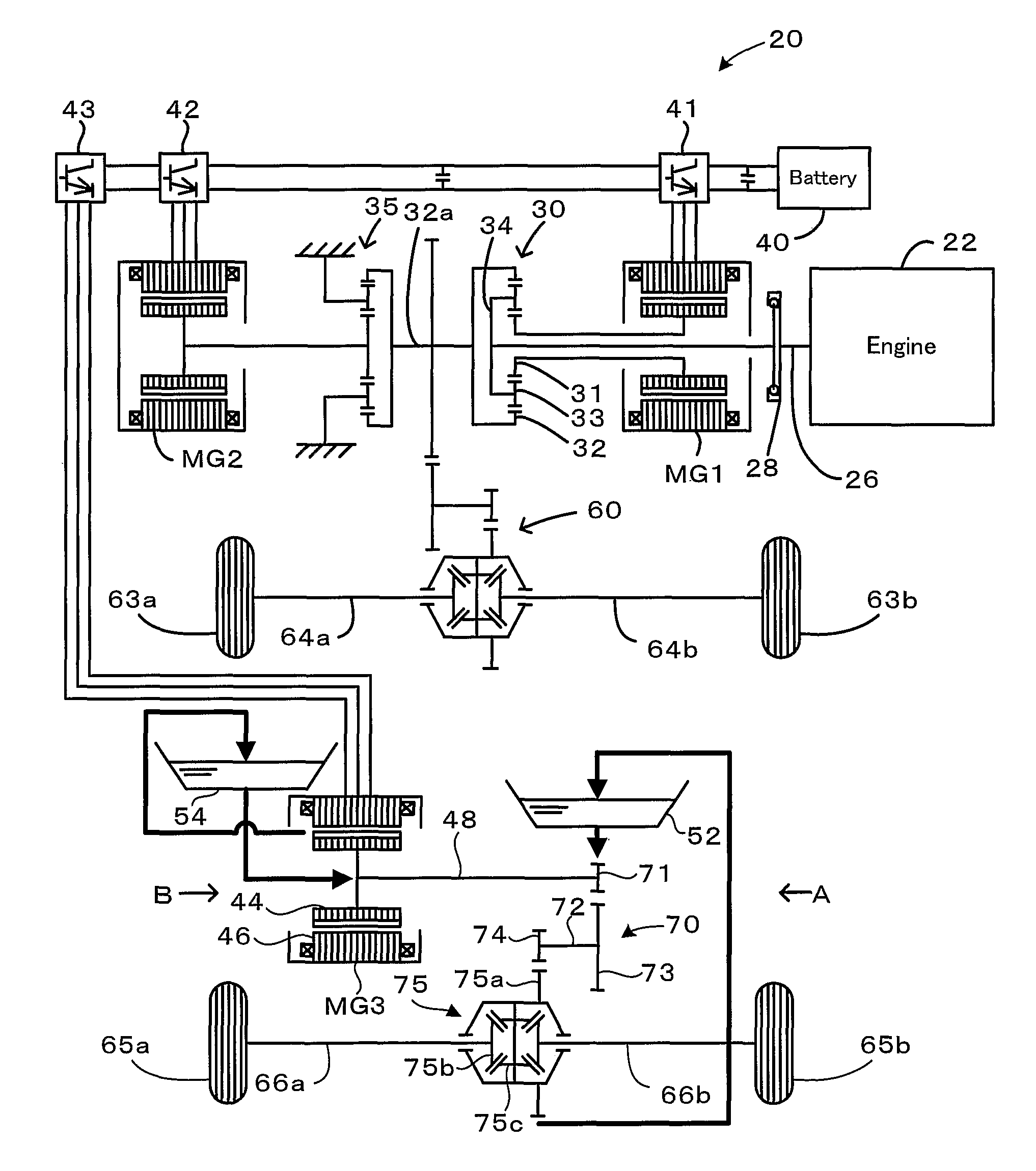 Drive assembly and motor vehicle equipped with drive assembly
