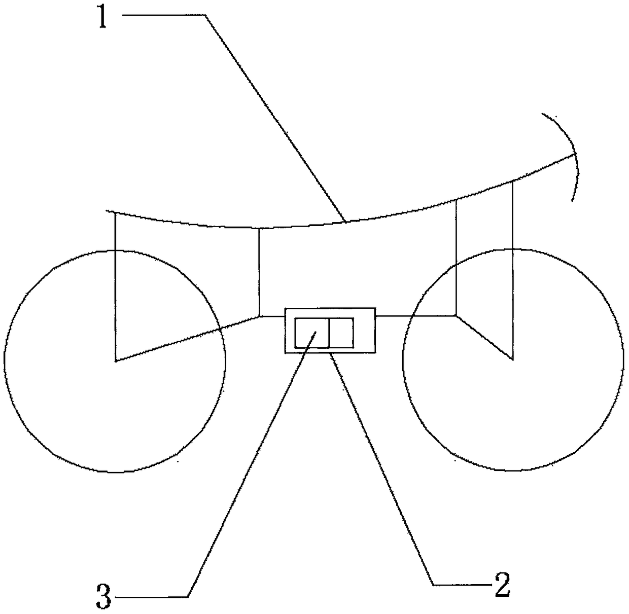 Public bicycle renting system