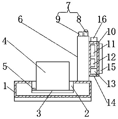 Textile dye weighing device