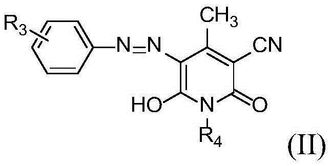 A kind of disperse black azo dye mixture