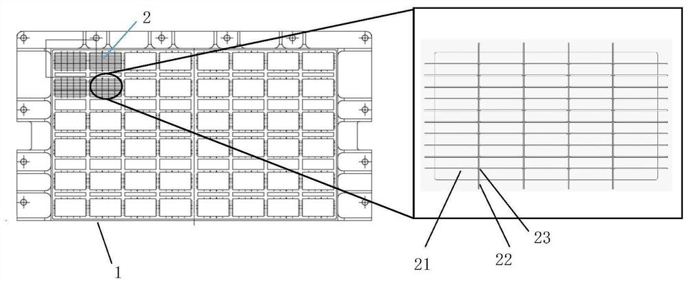 A collimator grid structure laser precision welding device and method