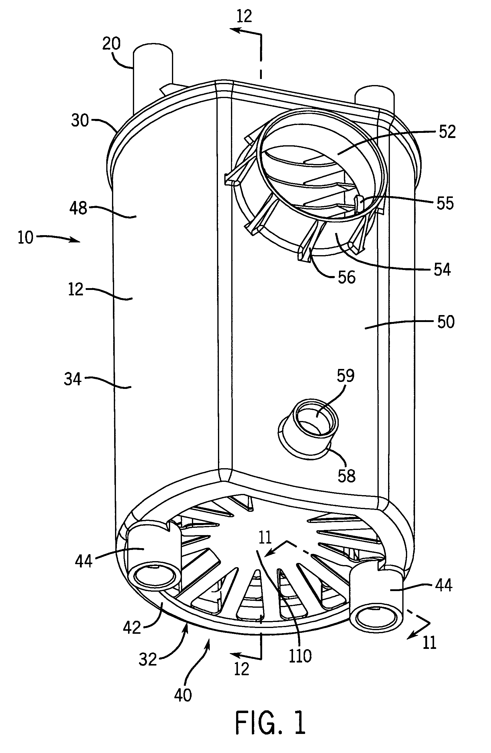 Wastewater filter system