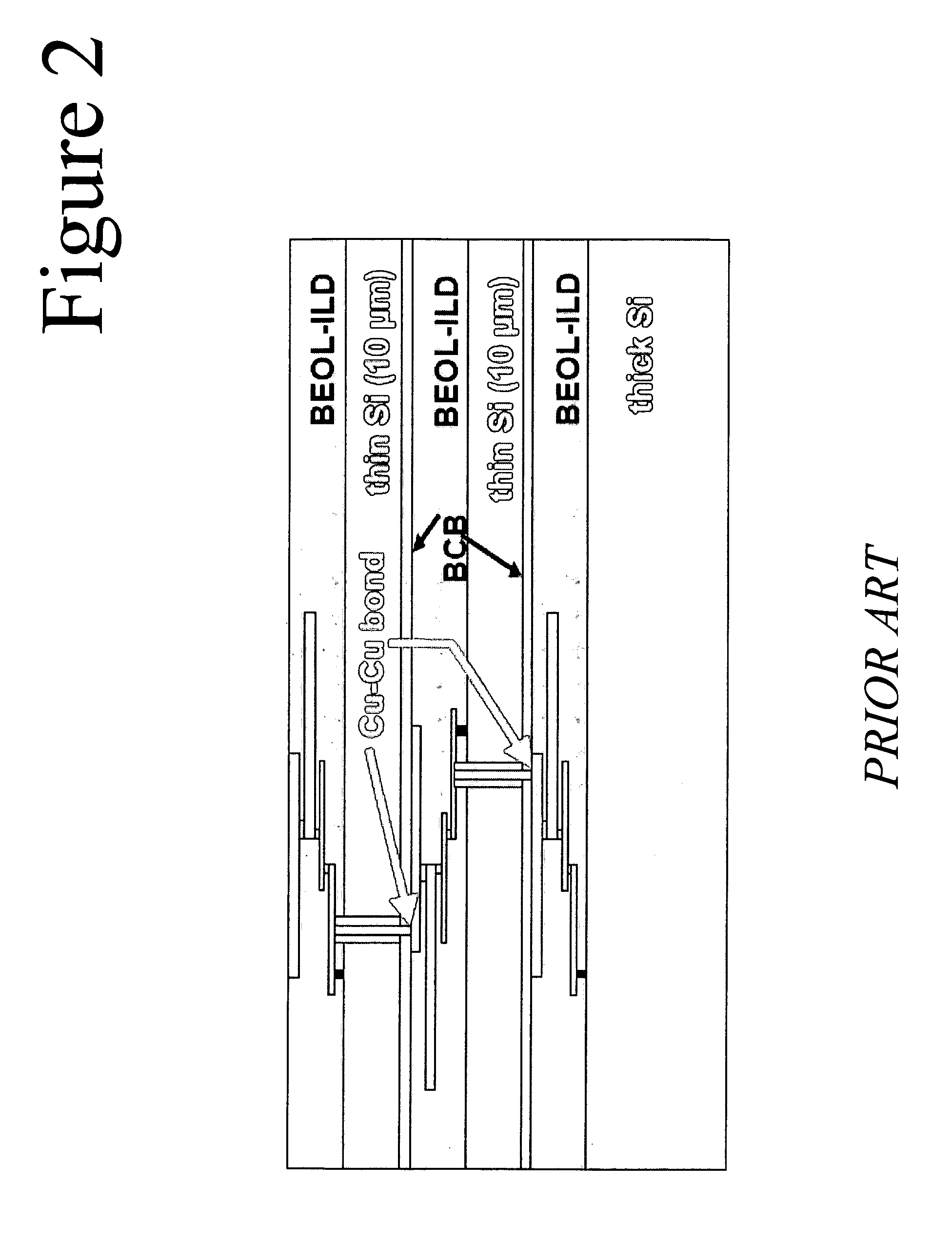 Formation of deep via airgaps for three dimensional wafer to wafer interconnect