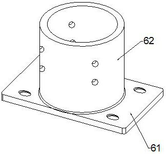 Wound nursing and pressing device for mammary gland