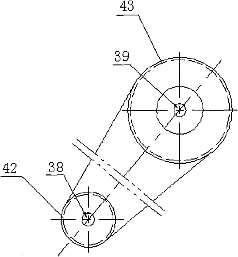 Double-shaft transmission phase angle adjustable device
