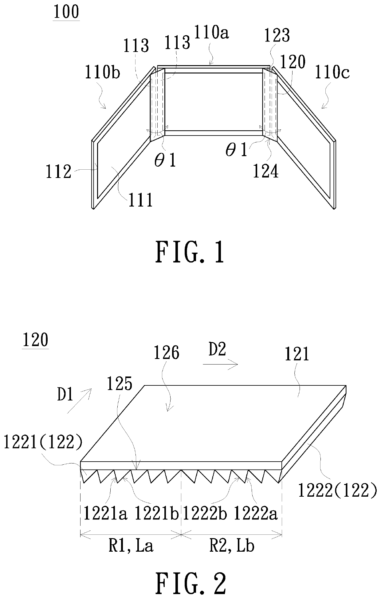 Display apparatus with multi screens