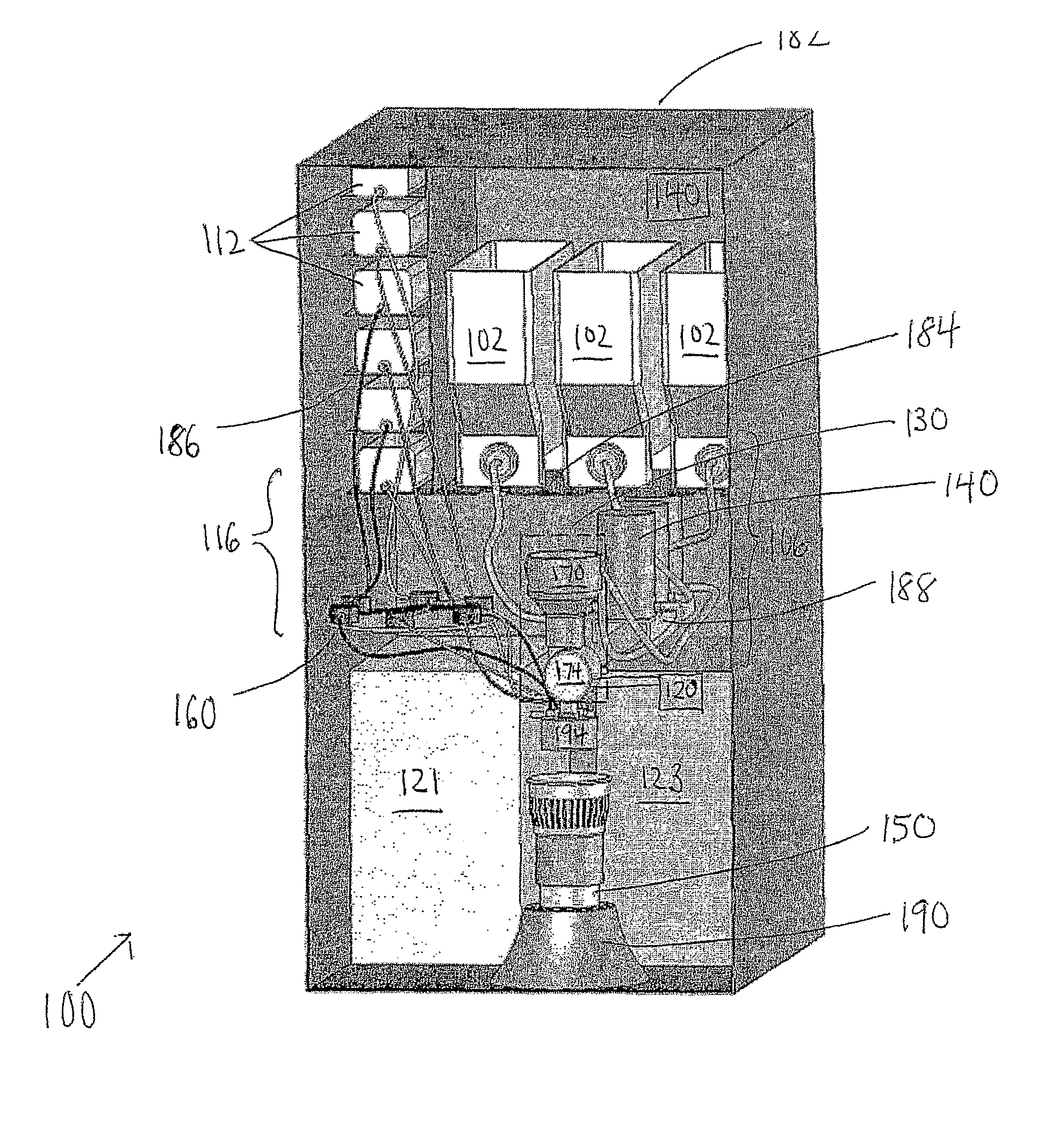 Method For Delivering Hot And Cold Beverages On Demand In A Variety Of Flavorings And Nutritional Additives