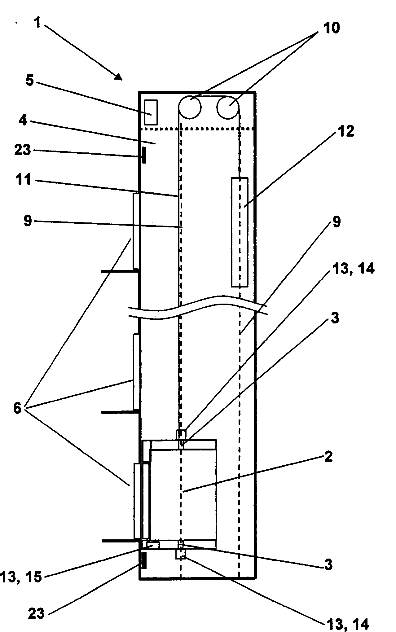 Elevator system with braking unit and method to keep the elevator stopped