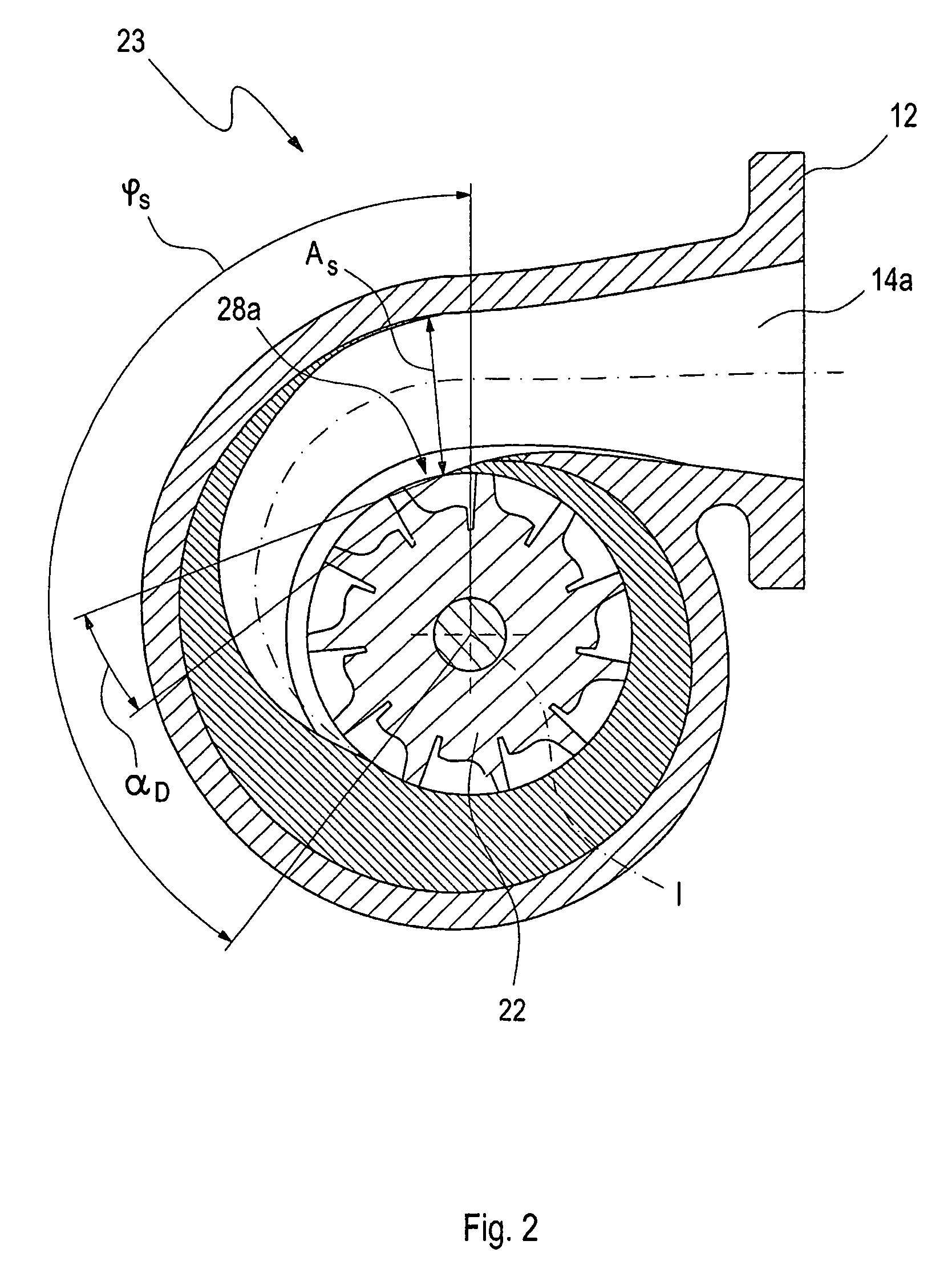 Turbocharger for an internal combustion engine of a motor vehicle