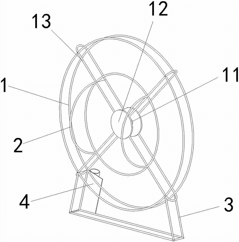 Mountain forest fire extinguishing device