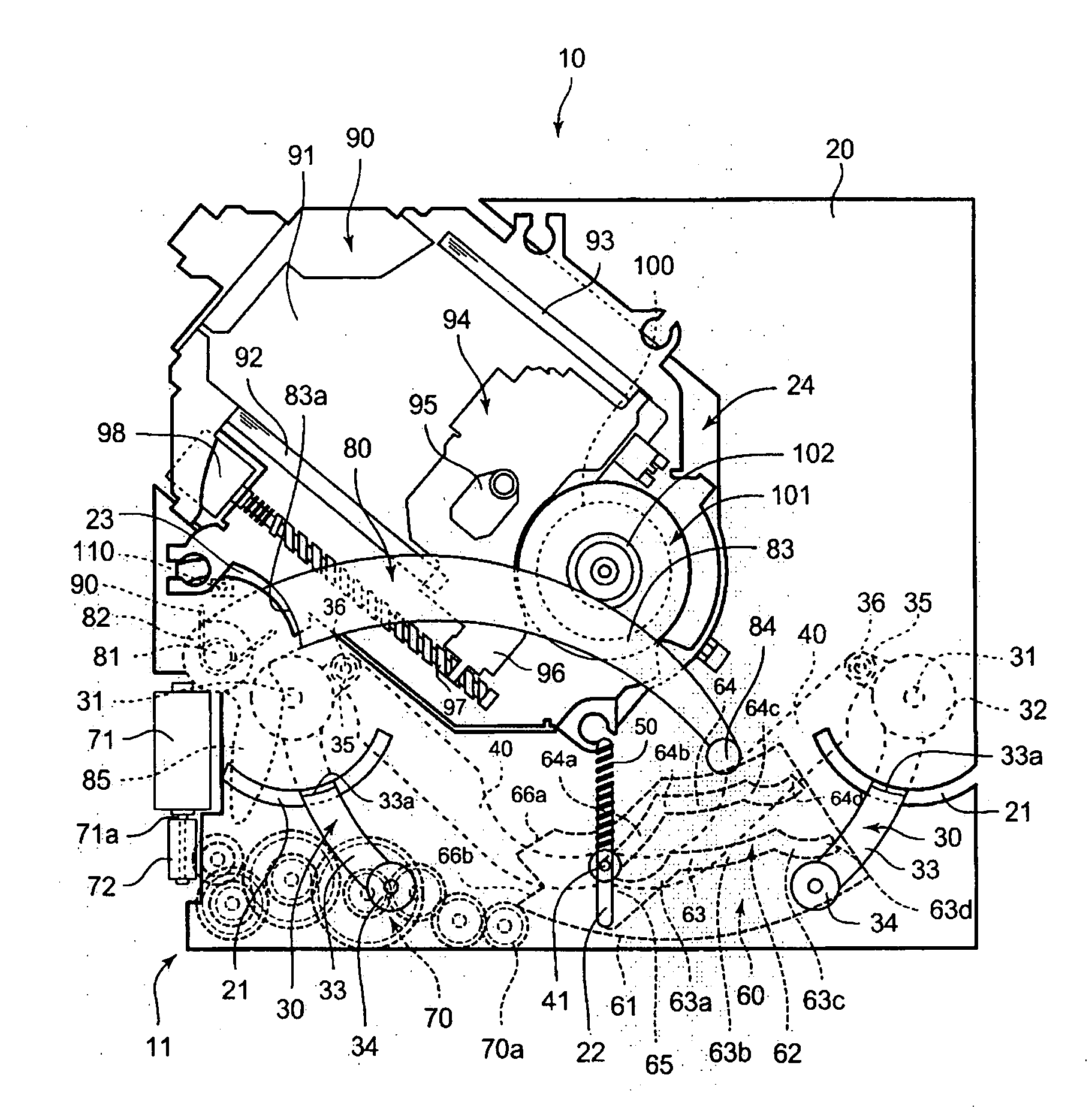 Loading mechanism and disc player using the loading mechanism