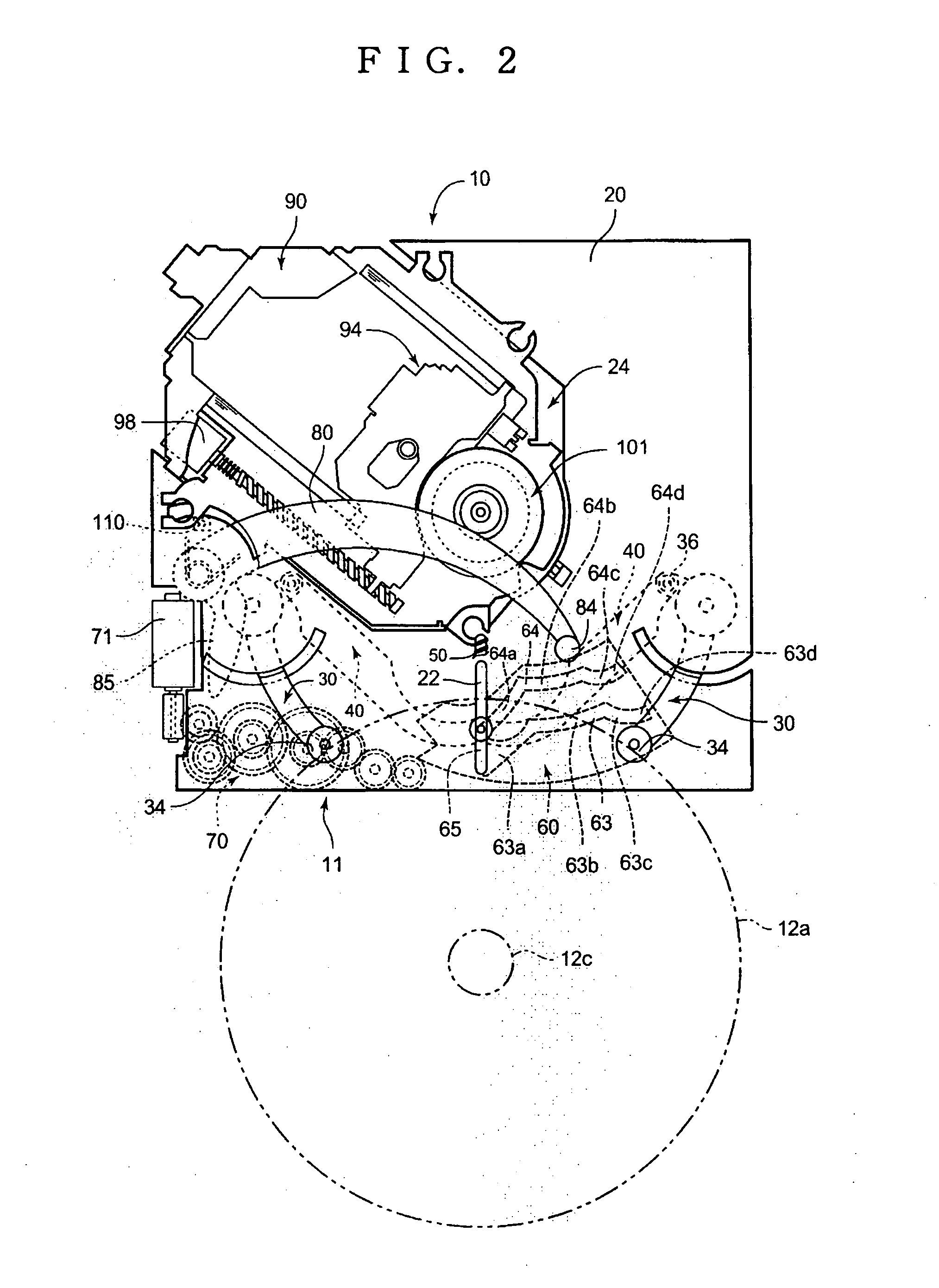 Loading mechanism and disc player using the loading mechanism