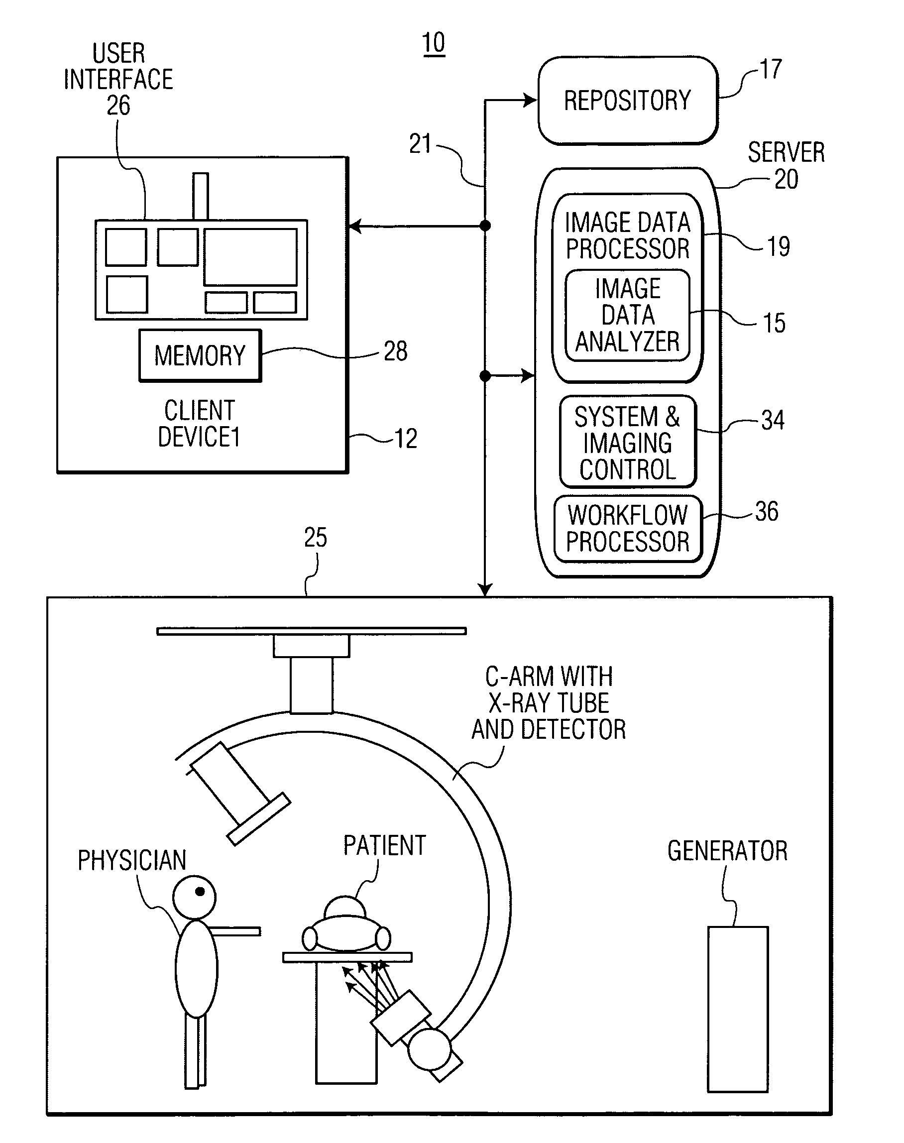 Interactive Medical Imaging Processing and User Interface System