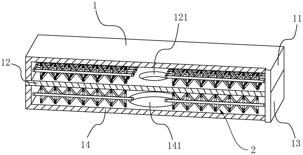 A kind of prefabricated building multi-storey roof and its construction technology