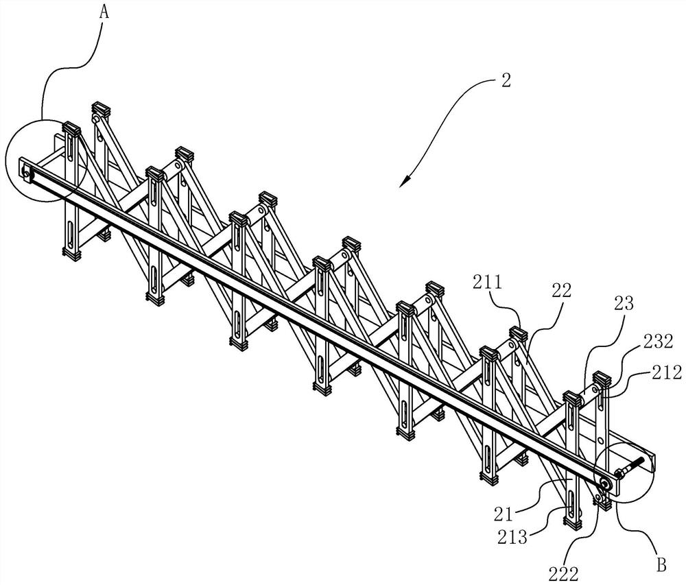 A kind of prefabricated building multi-storey roof and its construction technology