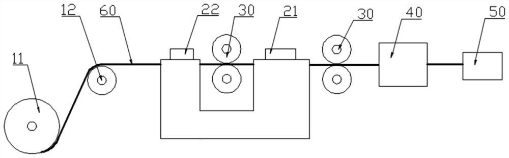 Enameled wire drawing production method without special flat wire die