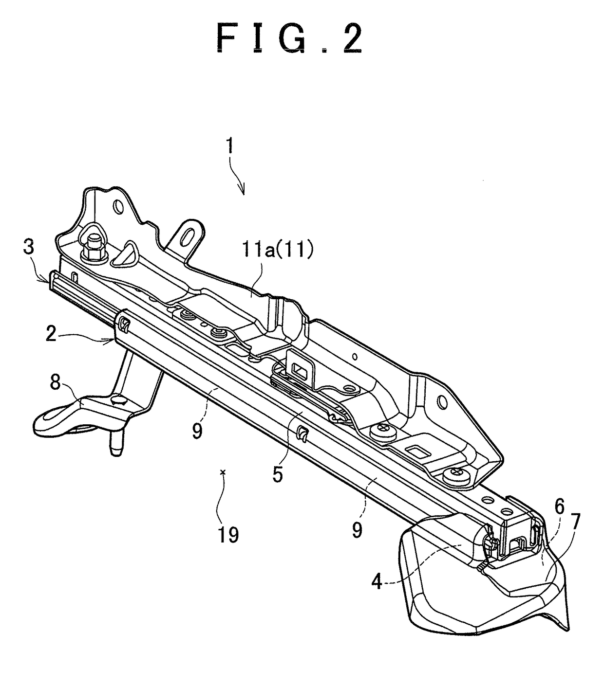Vehicle seat slide mechanism