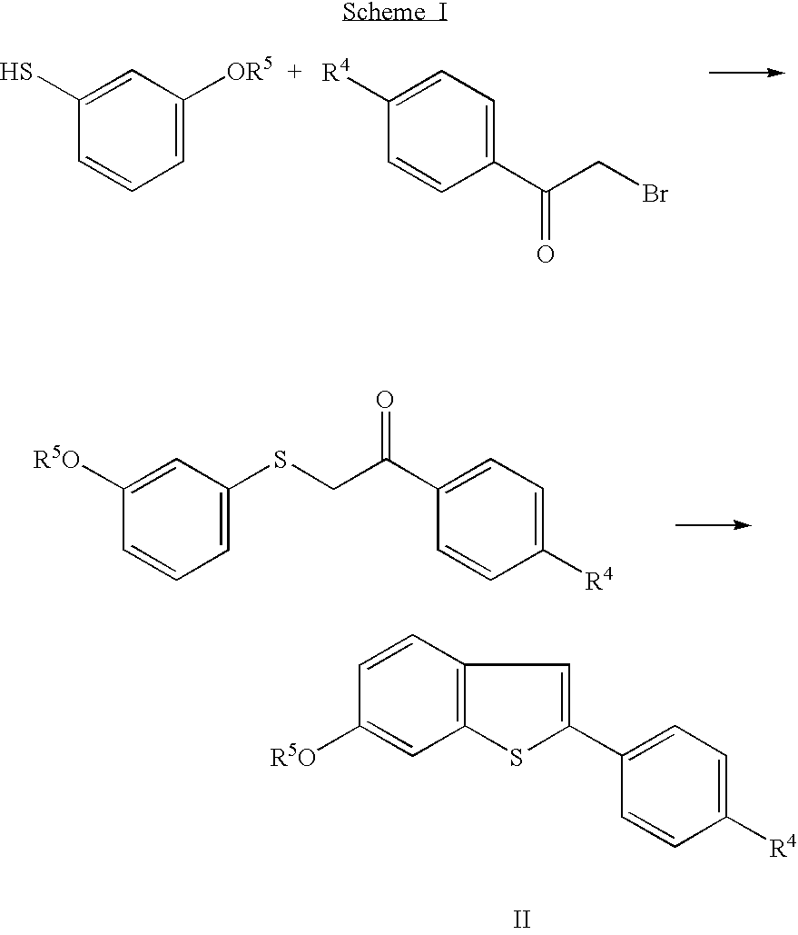 Benzothiophenes, formulations containing same, and methods