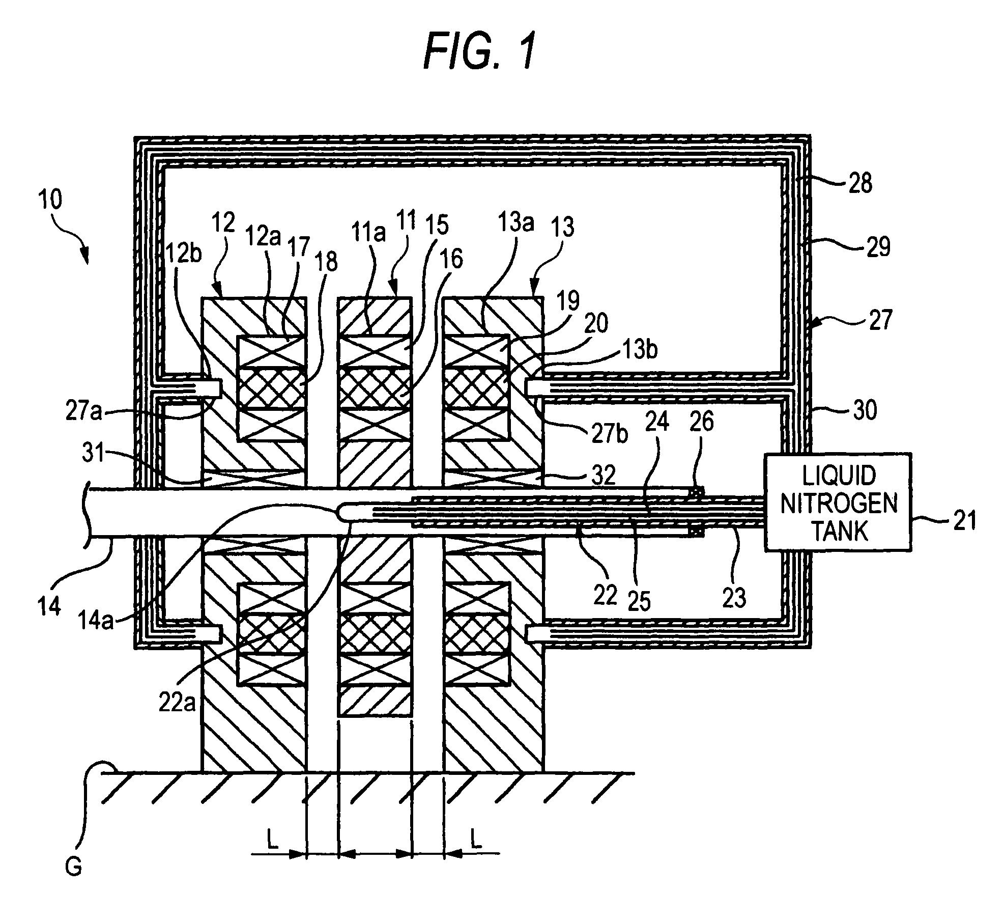 Axial gap type superconducting motor