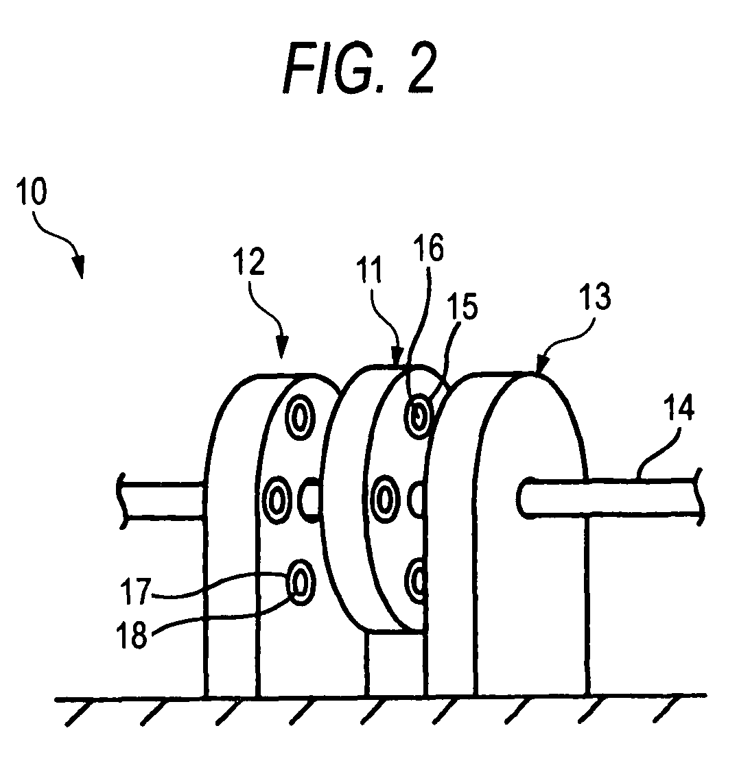 Axial gap type superconducting motor