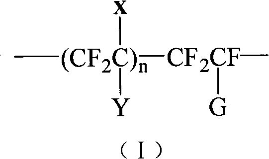 Fiber reinforced inorganic doped proton exchange film containing fluorine