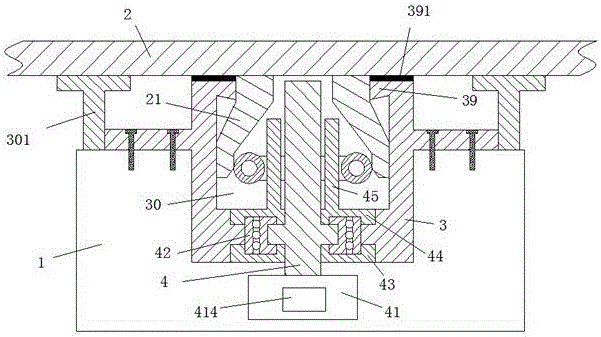 Conveniently adjusted solar photovoltaic plate connecting device