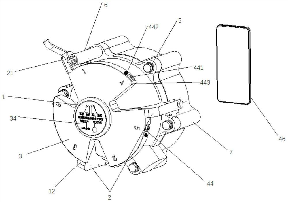 Shaft end bolt tightening auxiliary operation system and method based on time sequence