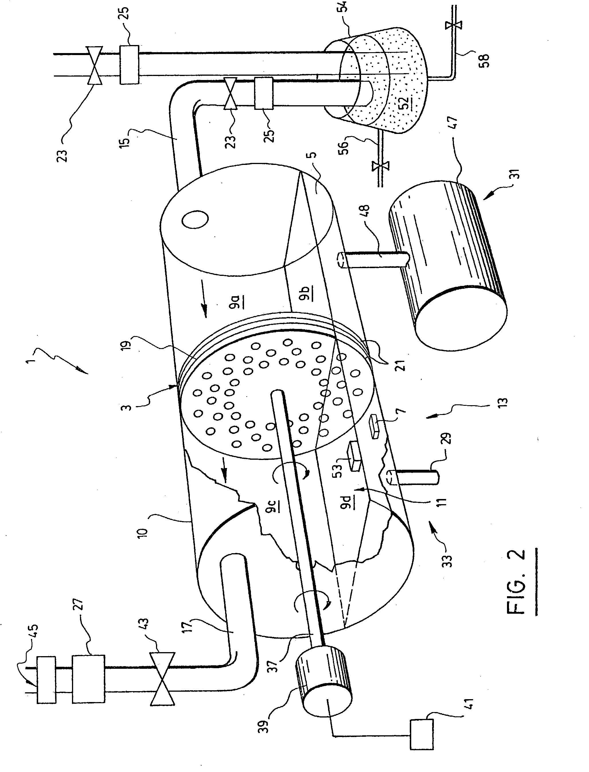 Method, device and system for detecting the presence of microorganisms
