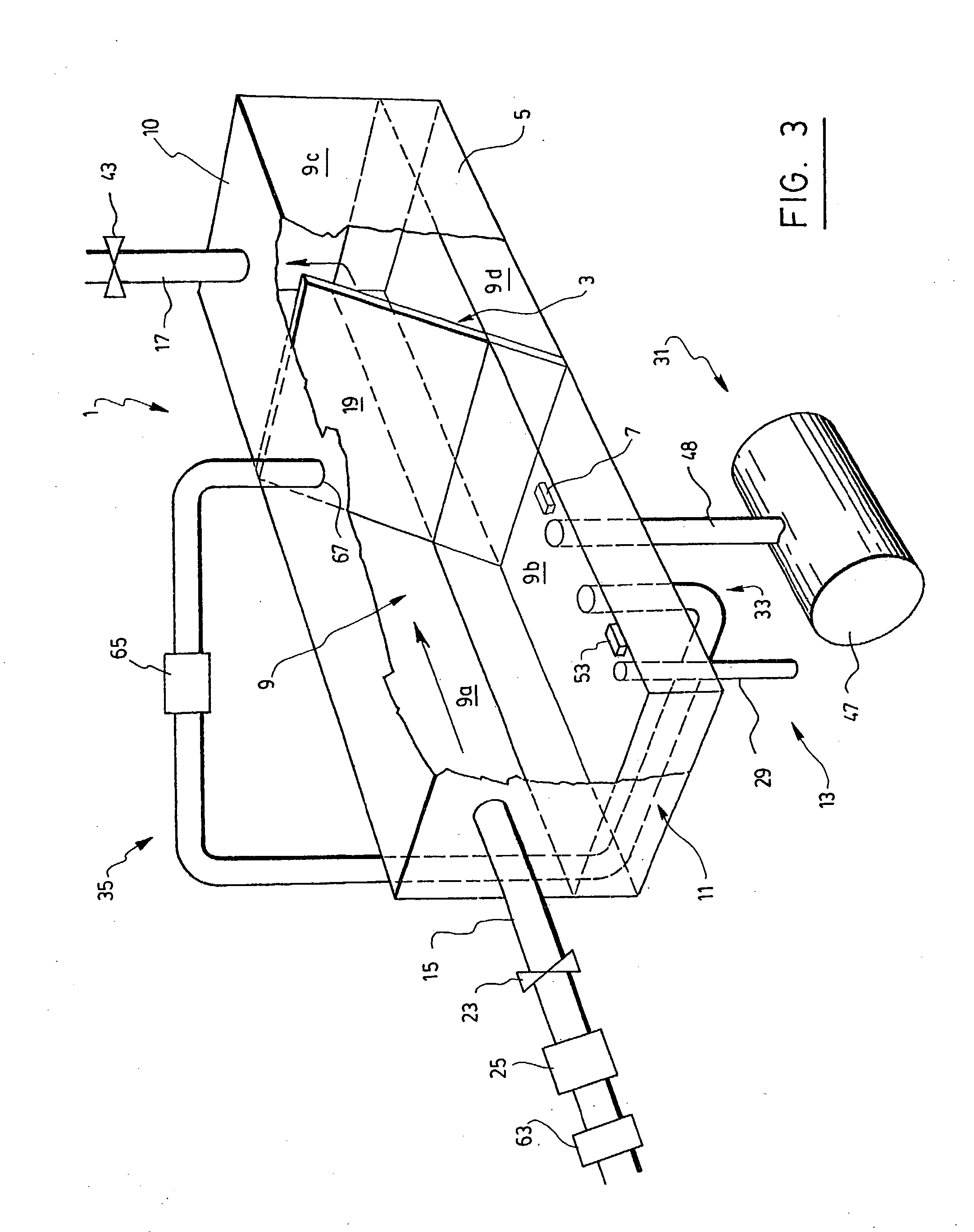 Method, device and system for detecting the presence of microorganisms