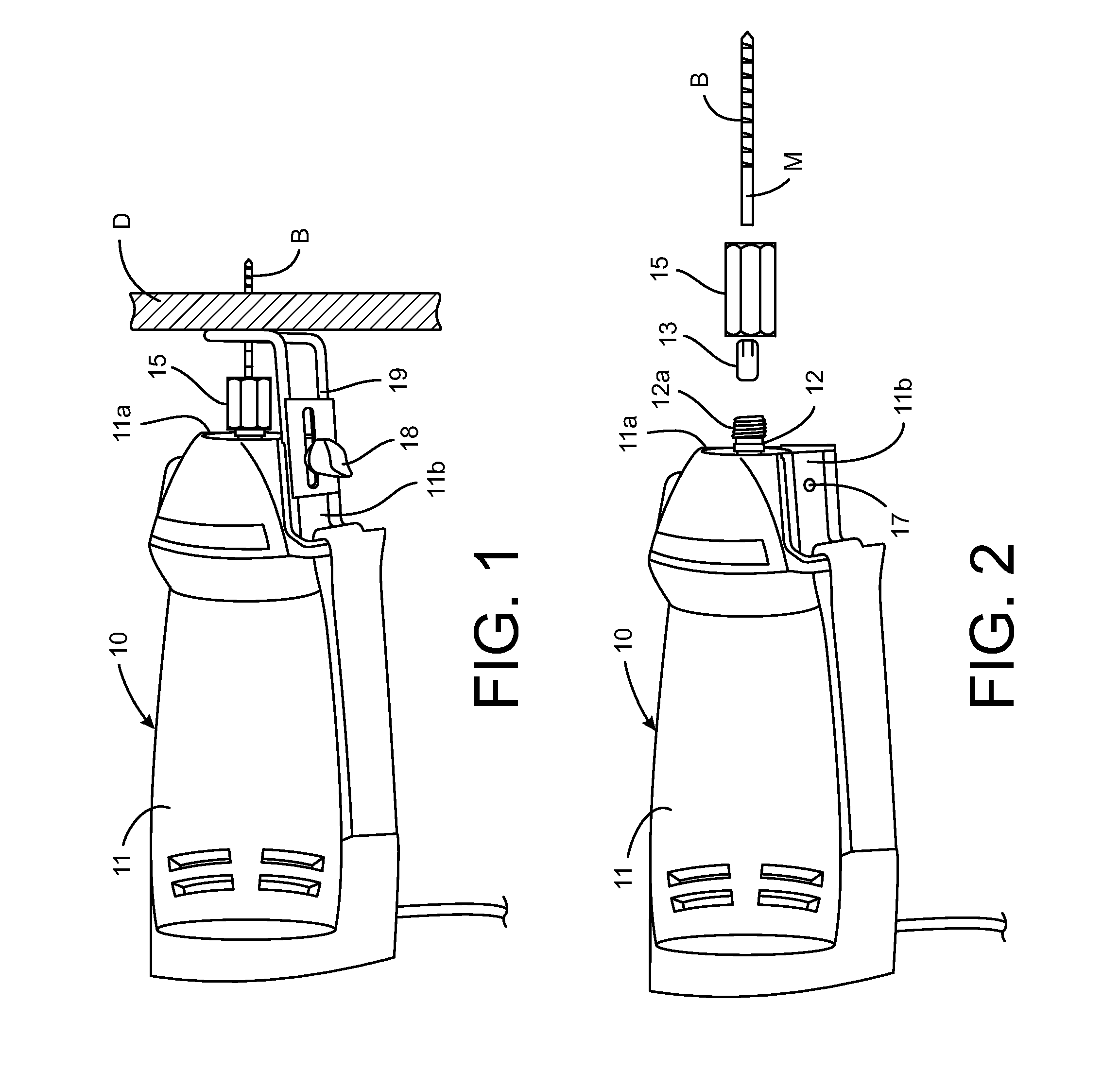 Dust extraction system for a power tool