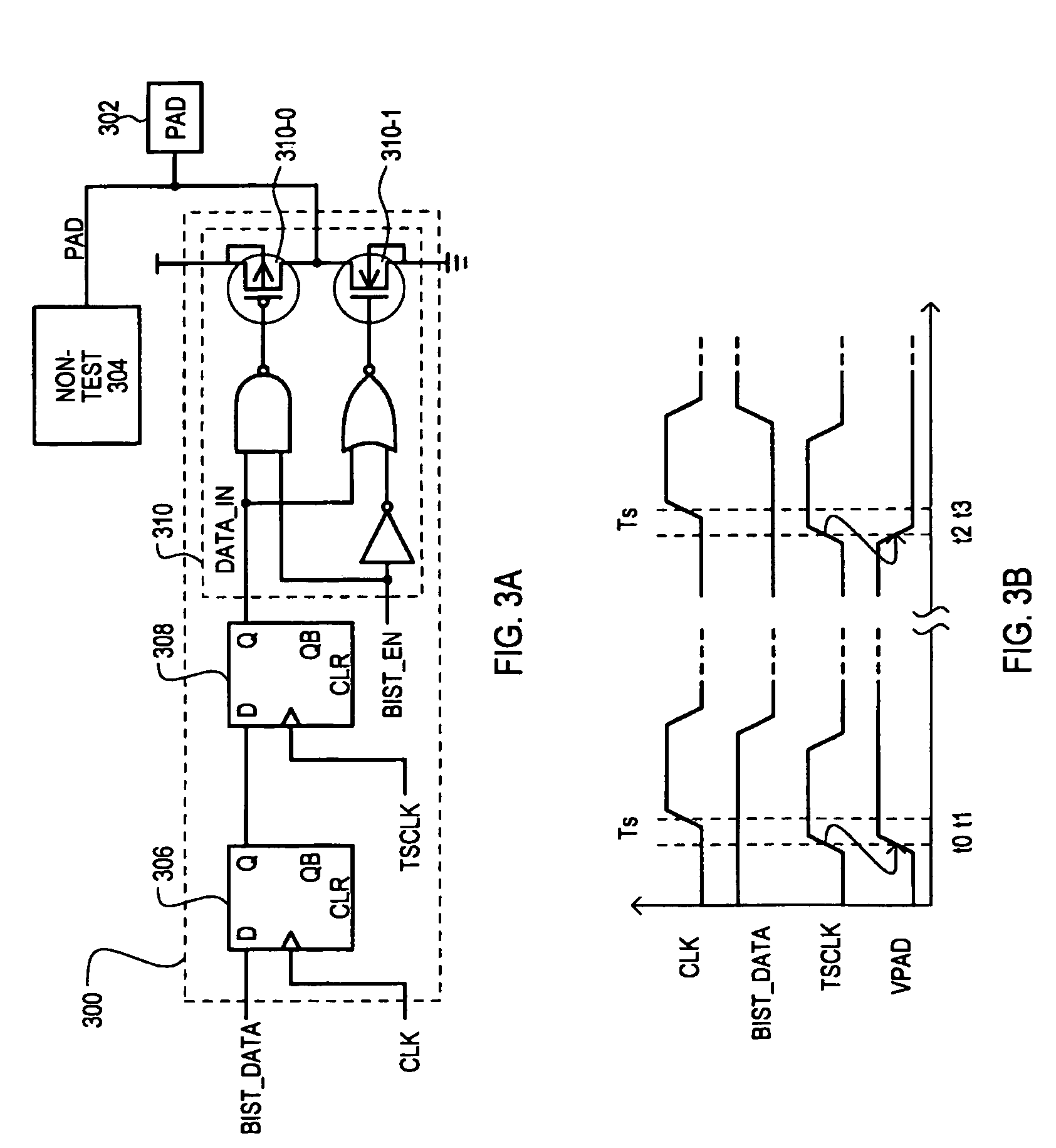 Method and apparatus for built-in self-test (BIST) of integrated circuit device