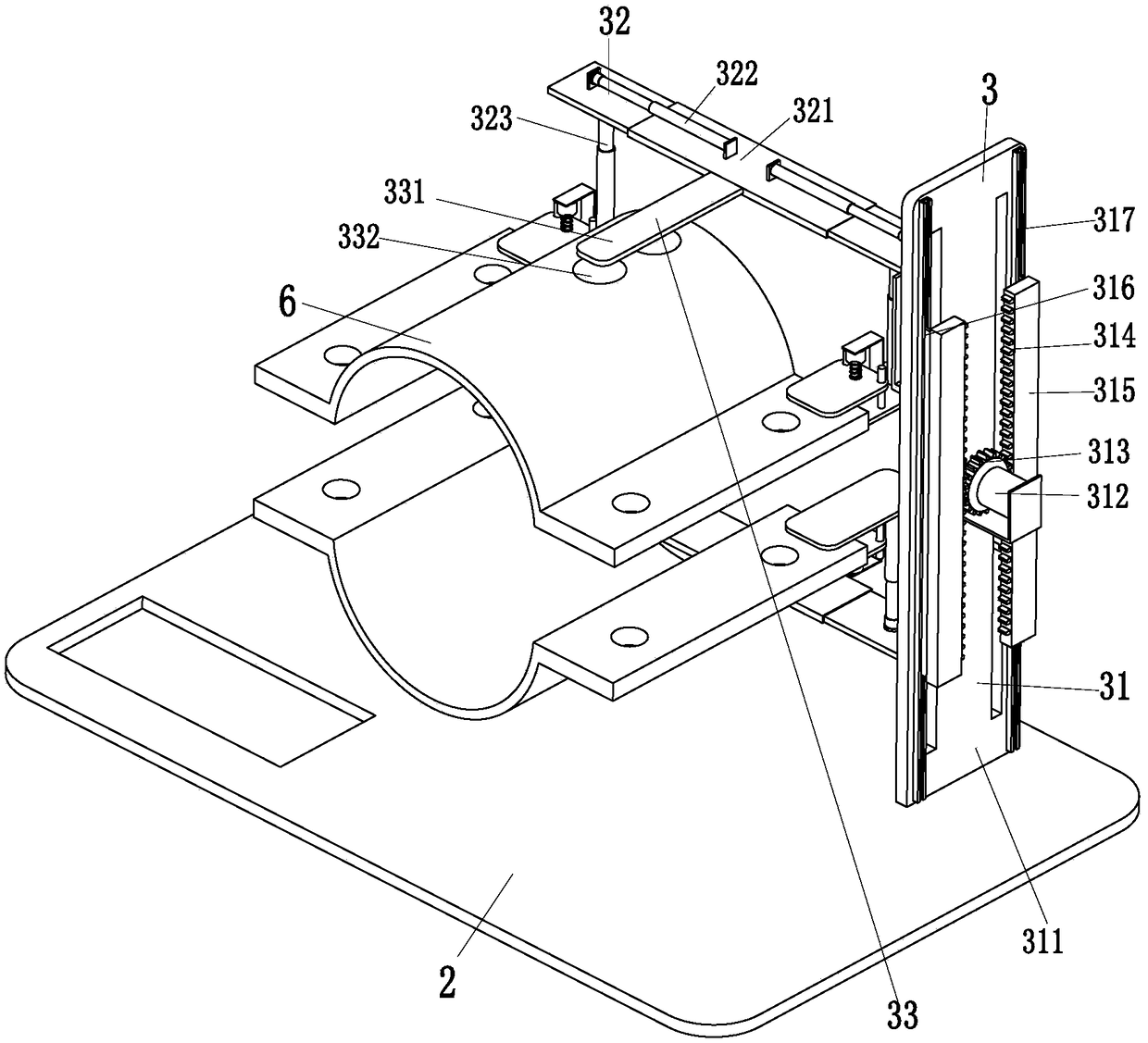 Intelligent mounting system for agricultural vegetable cultivation, and mounting and machining method thereof