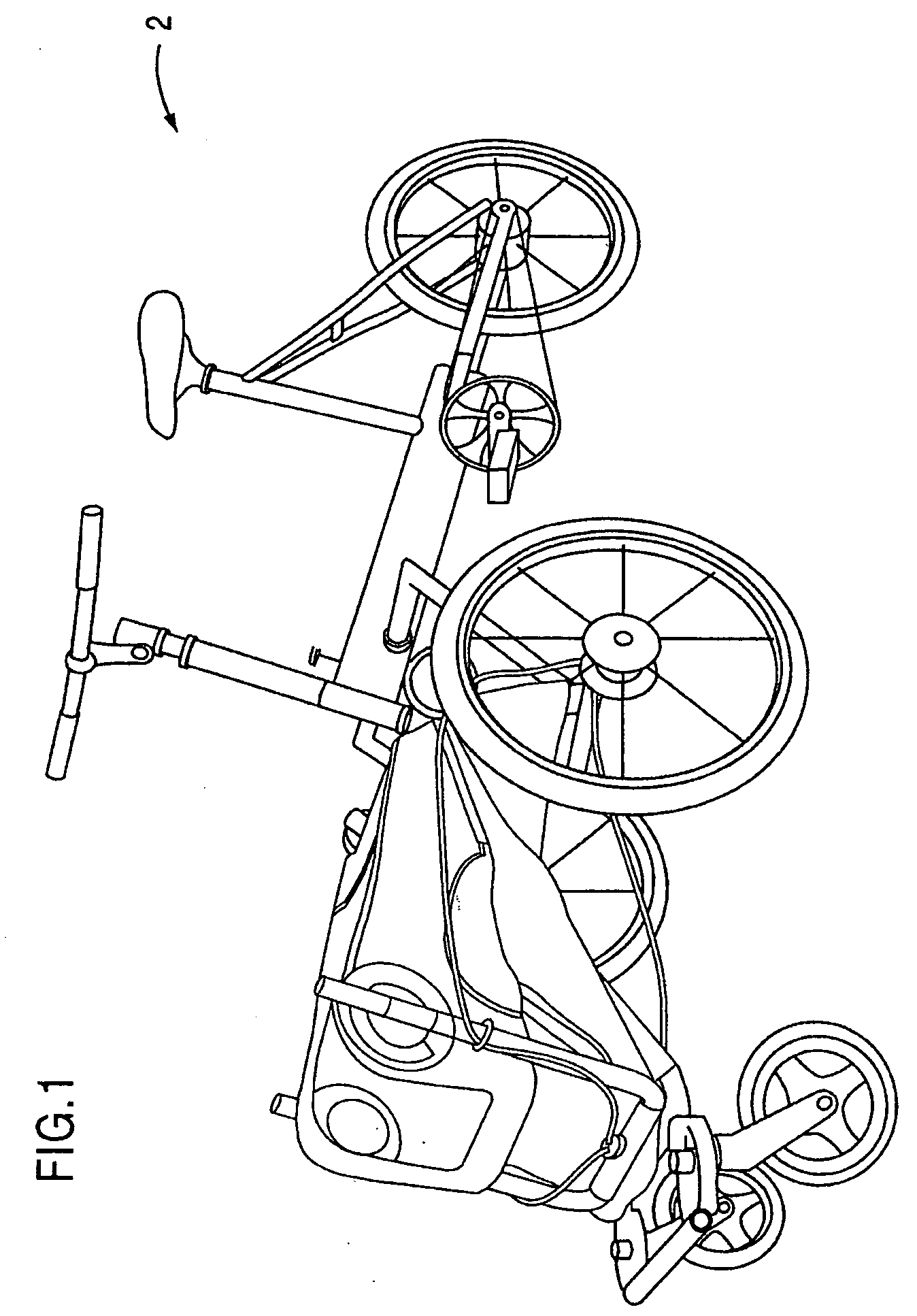 Convertible stroller-cycle