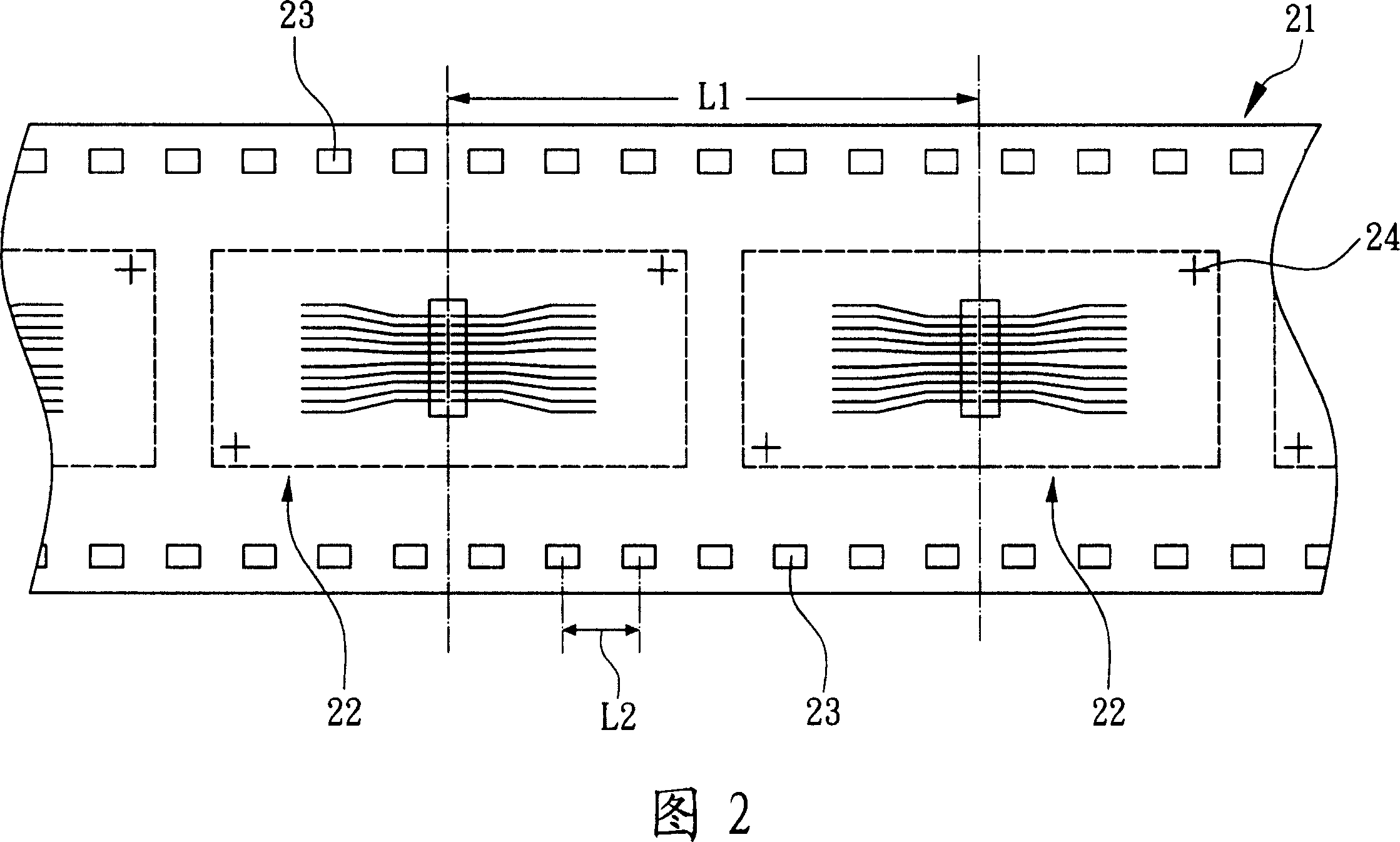 Chip carrying winding