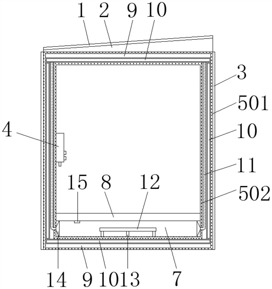 Heat insulation wall for green intelligent building