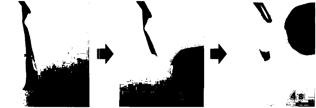 Preparation method of photo-induced deformation liquid crystal polymer film based on helicene molecules, polymer film and device