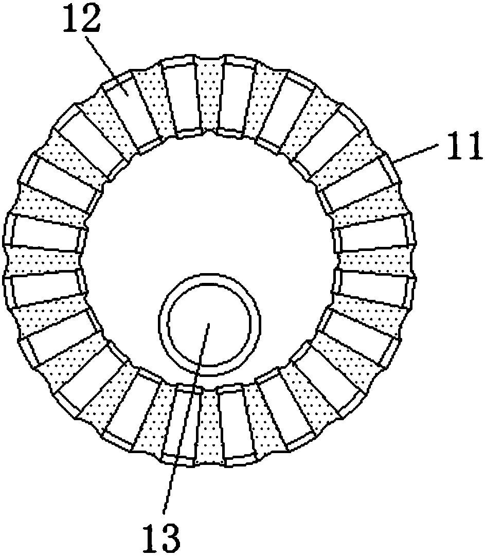 Screening device capable of conveniently crushing and screening mineral raw materials