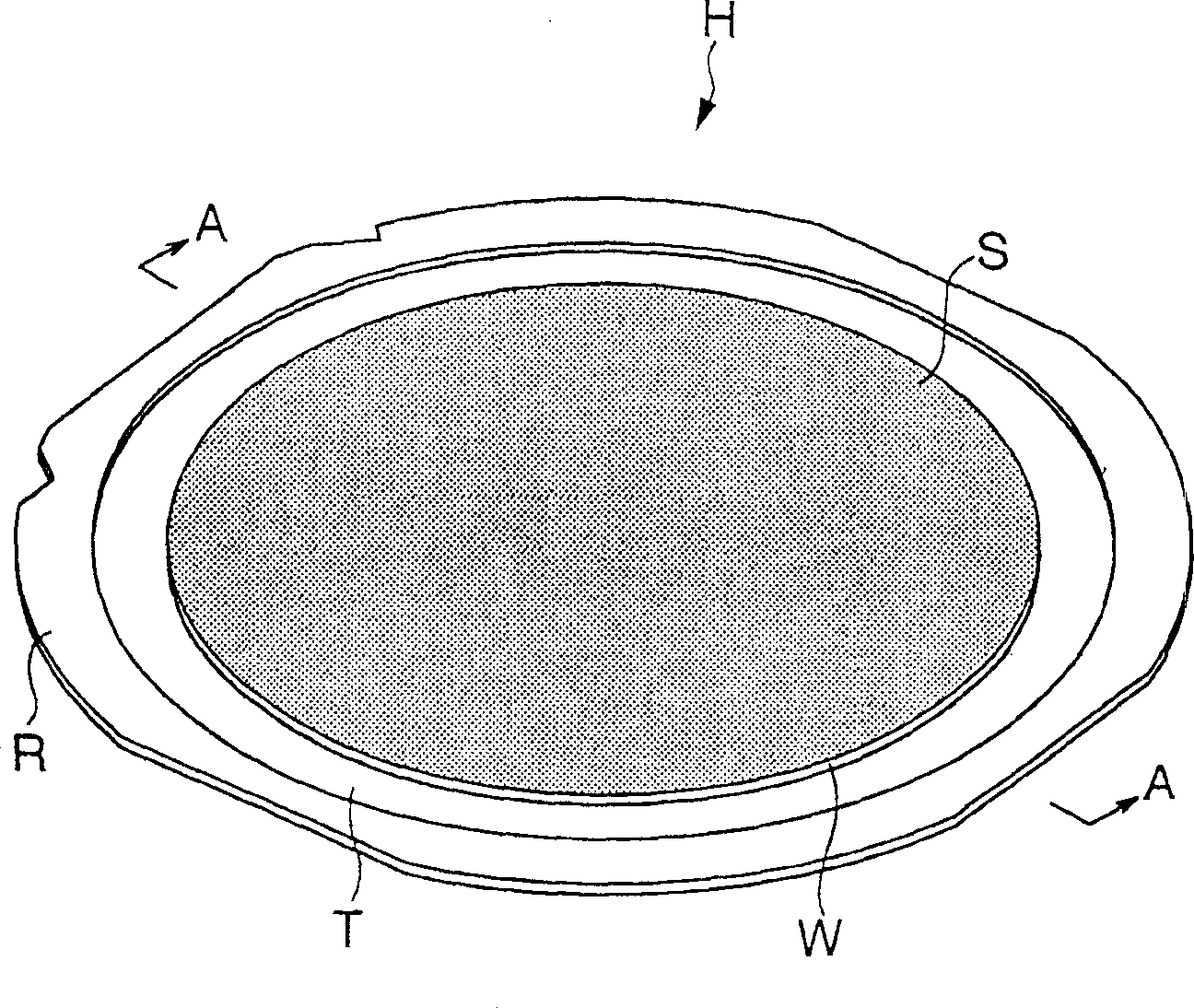 Inhaling holding device