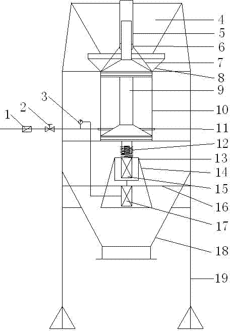 Steam blasting machine