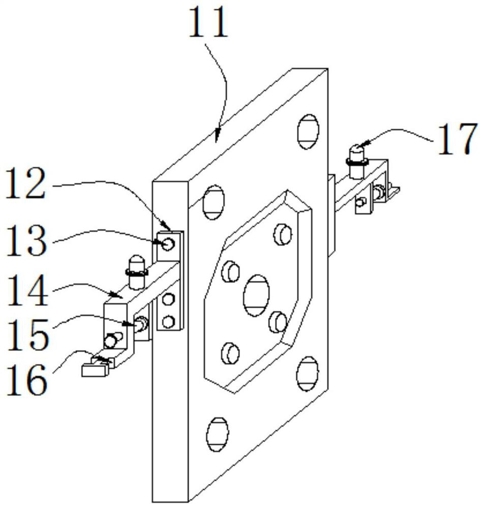 Device for automatically detecting tripping of filter plate of filter press