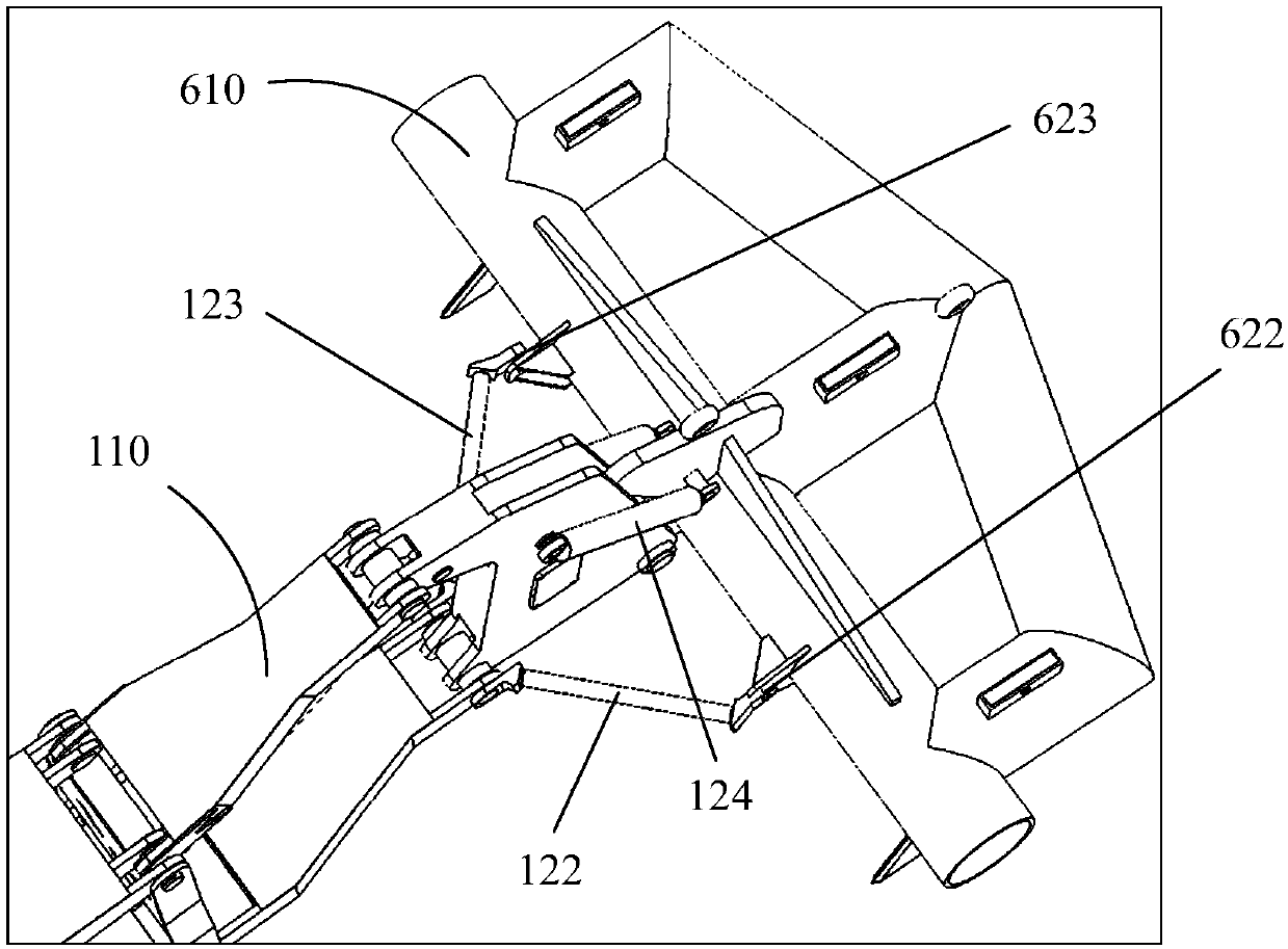 Self-propelled farmland deep scarification operating machine