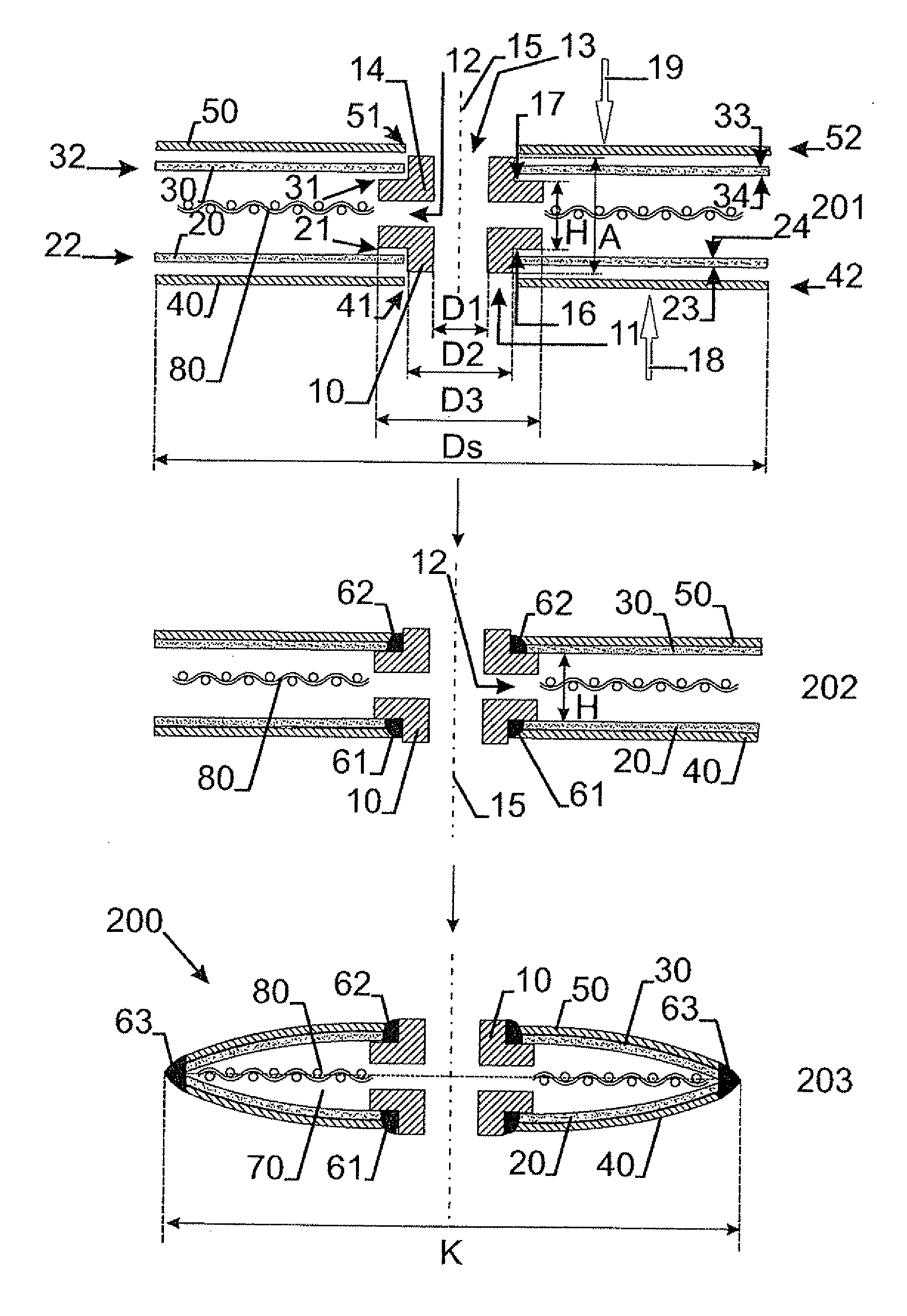 Disc-shaped filter elements and methods to provide disc-shaped filter elements