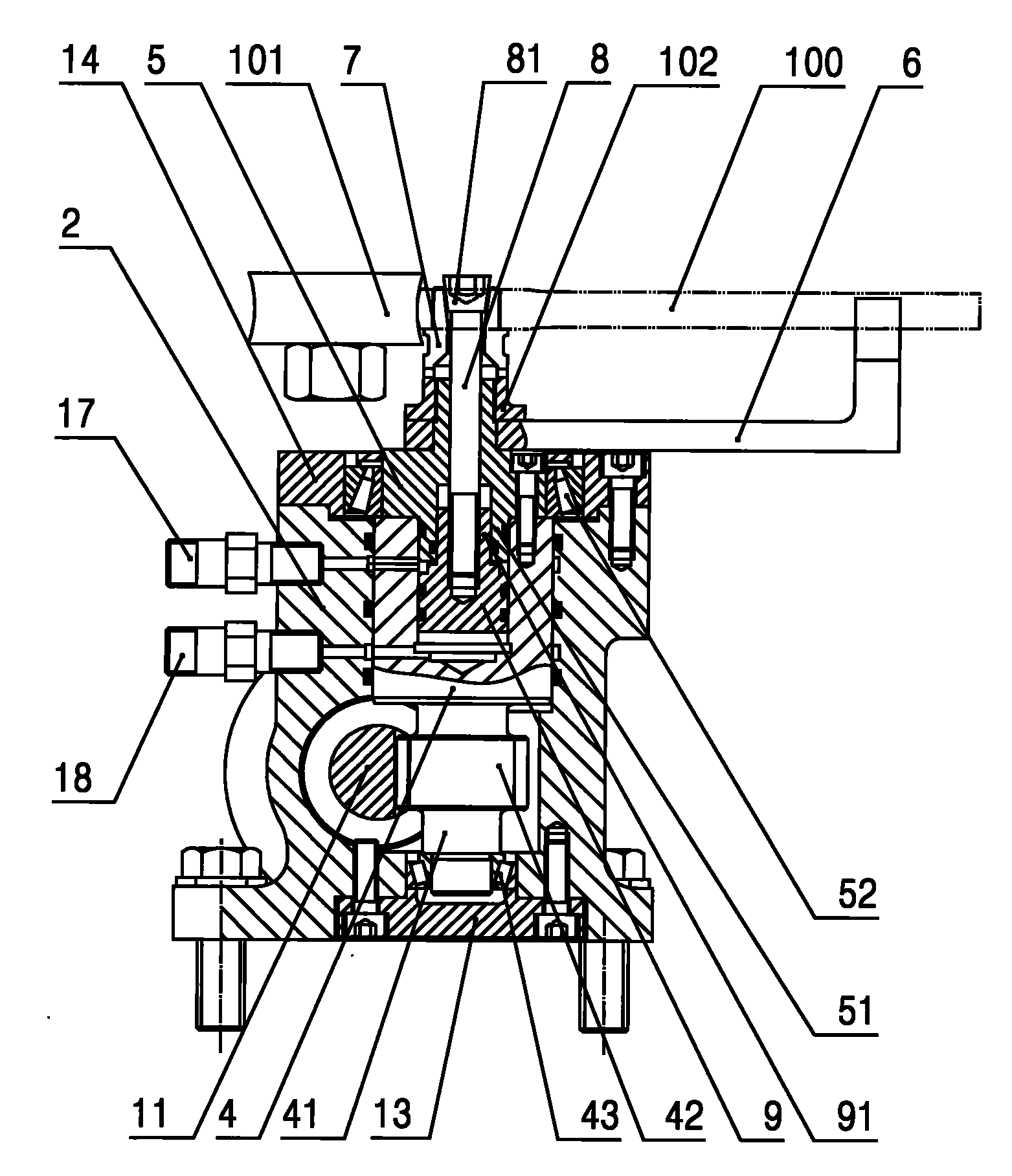 Clamp for milling excircle