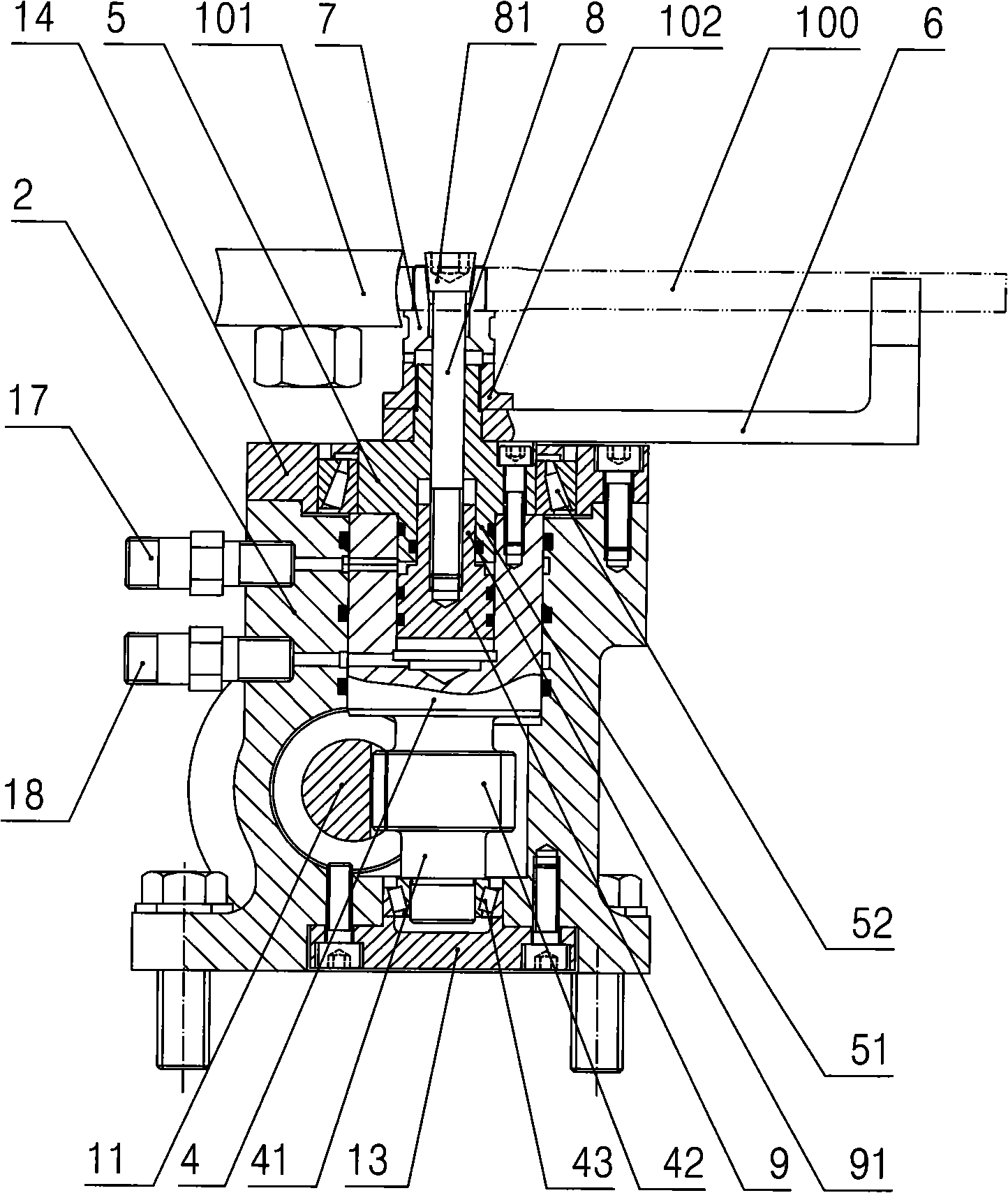 Clamp for milling excircle