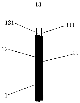 L-shaped lithium ion battery and formation method thereof