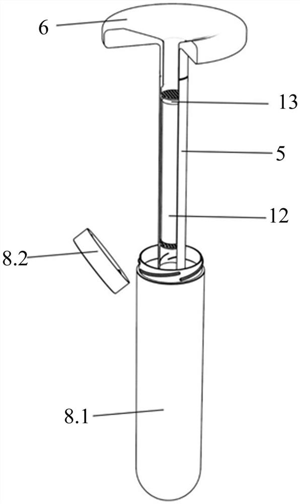 Household table lamp applicable to earthquake emergency rescue